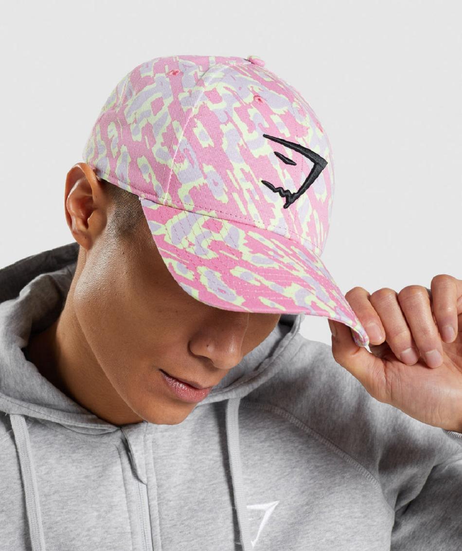 Sombreros Gymshark Sharkhead Cap Mujer Rosas | CO 3024DFM